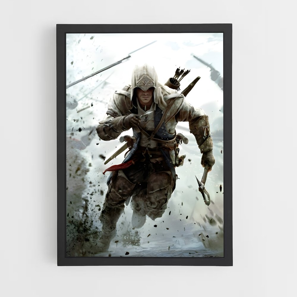 Poster L'Ombre de la Lutte – affiche Assassin's Creed (vue 2)
